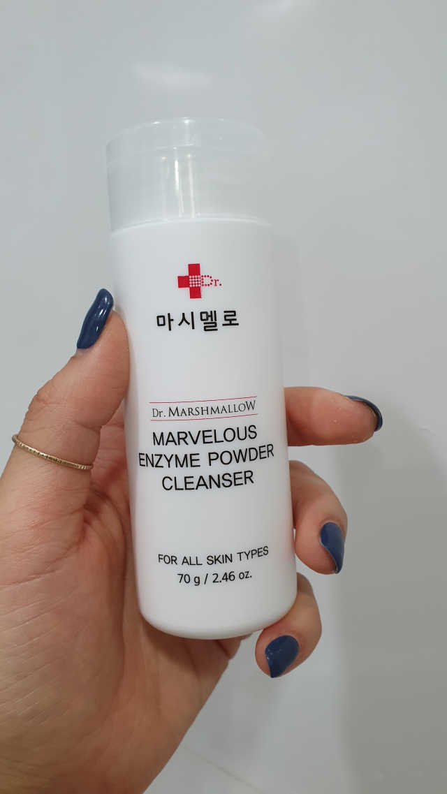 닥터마시멜로 마블러스 엔자임 파우더 클렌저 리뷰 사진