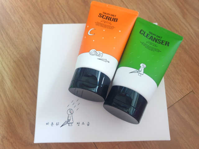 비온뒤첫소금 쏠피클렌저+스크럽 SET 리뷰 사진