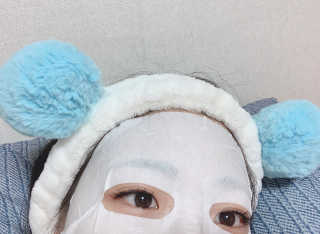 [마더메이드] 브라이트닝 퓨어 진주 마스크 10매입_K — 5점을 준 리뷰어가 2020년 9월 올린 사용 사진