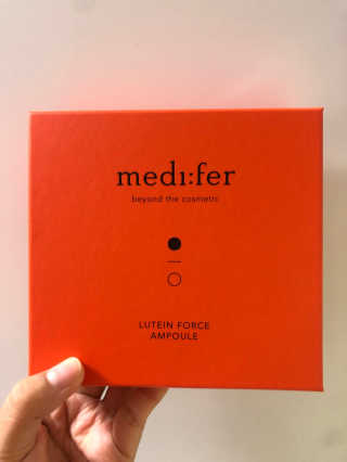 메디페르 [ 1+1 ] 루테인앰플세트 1개 + 루테인크림 50ml 1개 — 4점을 준 리뷰어가 2020년 10월 올린 사용 사진