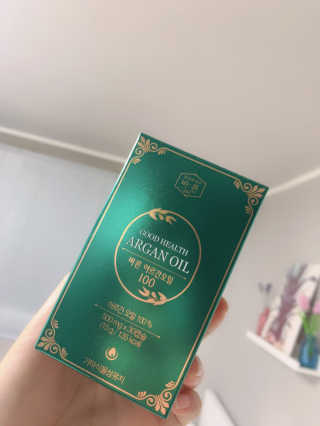 건강한약속 바른 바른 아르간오일100 — 5점을 준 리뷰어가 2020년 11월 올린 사용 사진