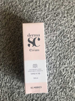 derma SC-Cream 더마에스씨 크림 100ml — 3점을 준 리뷰어가 2020년 4월 올린 사용 사진