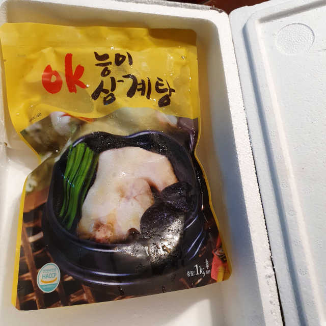 미지마켓 국내산 능이삼계탕 1kg 리뷰 사진