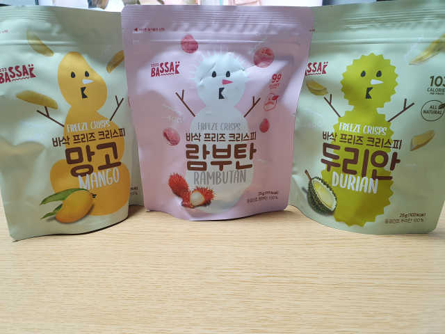 바삭 프리즈 크리스피 3종 리뷰 사진