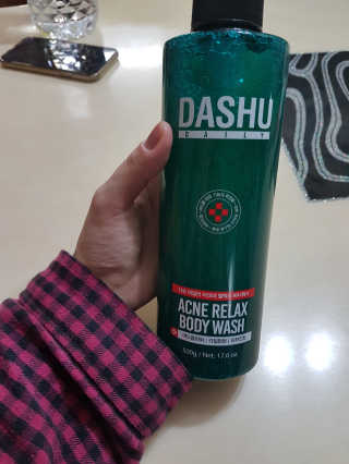 다슈코리아 다슈 데일리 아크네 릴렉스 바디워시 500ml — 5점을 준 리뷰어가 2020년 9월 올린 사용 사진