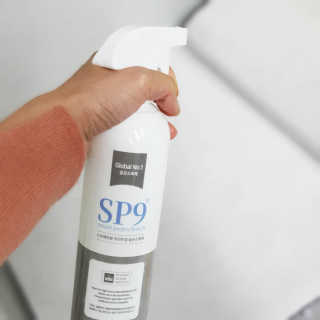 SP9 스프레이형 프리미엄 살균소독제 500ml+100ml — 5점을 준 리뷰어가 2020년 12월 올린 사용 사진