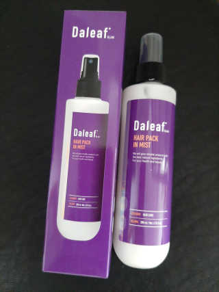 달리프 글램 헤어팩 인미스트 200ml — 5점을 준 리뷰어가 2020년 10월 올린 사용 사진