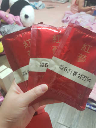 서울약사신협_New프리미엄6년근홍삼진액_70mlx30포 — 5점을 준 리뷰어가 2020년 8월 올린 사용 사진
