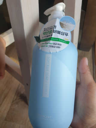 멈칫 향기좋은 약산성 샴푸, 단백질 퀵트리트먼트 택1 — 5점을 준 리뷰어가 2020년 5월 올린 사용 사진