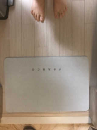 창신리빙 [프랑코 규조토 욕실매트] 똑똑한 정리 수납 — 5점을 준 리뷰어가 2020년 10월 올린 사용 사진