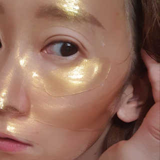 한미려 프리미엄 하이드로겔 마스크 — 5점을 준 리뷰어가 2020년 7월 올린 사용 사진