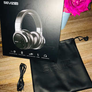 SEVIZ Bluetooth Headphones 10 3color — 5점을 준 리뷰어가 2020년 8월 올린 사용 사진