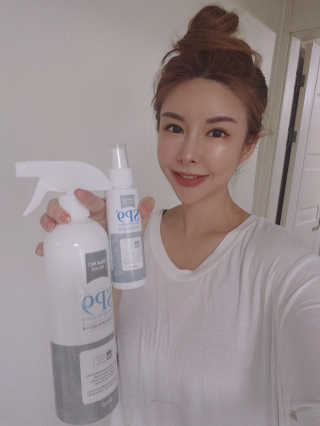 SP9 스프레이형 프리미엄 살균소독제 500ml+100ml — 5점을 준 리뷰어가 2020년 11월 올린 사용 사진