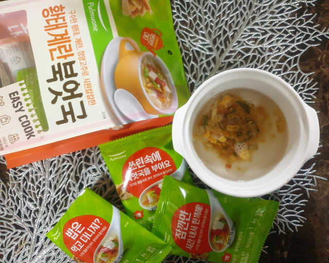 [풀무원] 상온국블럭 3종 리뷰 사진
