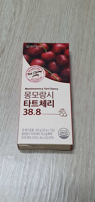 소버스 몽모랑시 타트체리 38.8 — 4점을 준 리뷰어가 2020년 9월 올린 사용 사진