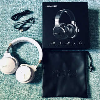 SEVIZ Bluetooth Headphones 10 3color — 5점을 준 리뷰어가 2020년 7월 올린 사용 사진