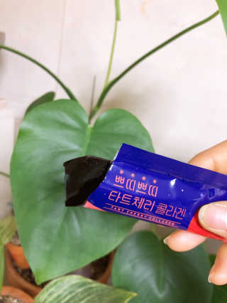 서울약사신협_쁘띠쁘띠타트체리콜라겐_20g x 14포 — 5점을 준 리뷰어가 2020년 12월 올린 사용 사진
