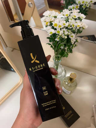 [두피헤어 트리트먼트] 케이원큐어 스켈프 젤 270ml — 4점을 준 리뷰어가 2020년 9월 올린 사용 사진