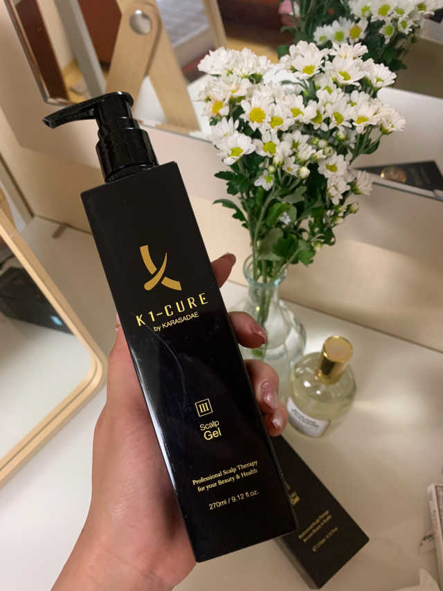 [두피헤어 트리트먼트] 케이원큐어 스켈프 젤 270ml 리뷰 사진