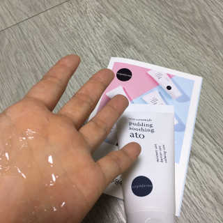 냉장고에 넣어요, 붉은 트러블 피부 다음날 진정되요 [버진팜스 푸딩수딩아토] — 5점을 준 리뷰어가 2020년 8월 올린 사용 사진