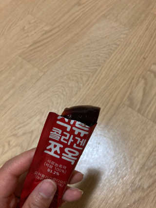 조은약초 석류콜라겐 석류즙 석류쪼옥 젤리 스틱 15포 x 20g — 5점을 준 리뷰어가 2020년 8월 올린 사용 사진