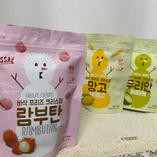 BASSAK 바삭 프리즈 크리스피 3종 — 5점을 준 리뷰어가 2020년 11월 올린 사용 사진