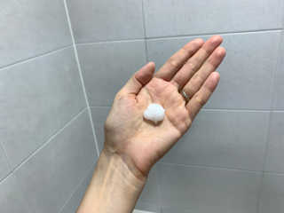 달리프 글램 컬크림 펌앤웨이브 150ml — 5점을 준 리뷰어가 2020년 7월 올린 사용 사진