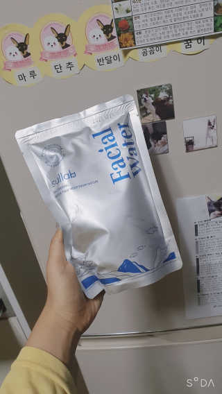 [설랩] 클렌징워터 세안수 500ml x 6팩 — 4점을 준 리뷰어가 2020년 8월 올린 사용 사진