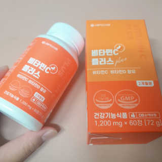 서울약사신협_비타민C플러스_1,200mg x 60정 — 4.5점을 준 리뷰어가 2020년 11월 올린 사용 사진