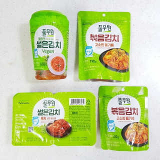 [풀무원] 들기름 볶음김치, 톡톡 김치, 깔끔한 김치 — 5점을 준 리뷰어가 2020년 6월 올린 사용 사진