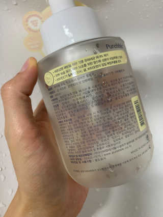 Purebble 당김없이 속촉촉_퓨어블 핸드워시 3종 [랜덤발송] — 5점을 준 리뷰어가 2020년 8월 올린 사용 사진