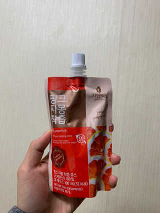 자연에온 핑크 자몽 착즙 100mL 10개입 2BOX — 5점을 준 리뷰어가 2020년 11월 올린 사용 사진