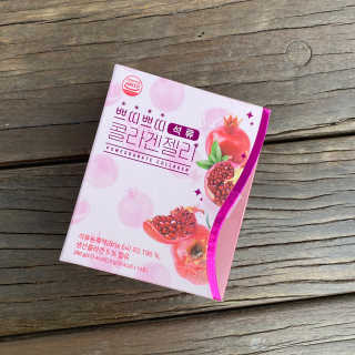 헬스업_쁘띠쁘띠석류콜라겐젤리_20g x 14포 — 5점을 준 리뷰어가 2020년 10월 올린 사용 사진