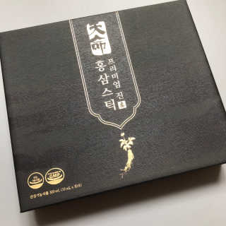 헬스업_천명진프리미엄홍삼스틱_10ml x 30포 — 4.5점을 준 리뷰어가 2020년 9월 올린 사용 사진