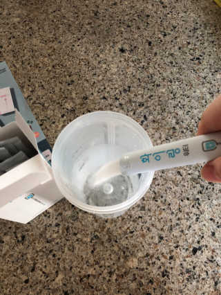 리얼그램 화이링워터 온 국민 필요회복템 — 4점을 준 리뷰어가 2020년 6월 올린 사용 사진
