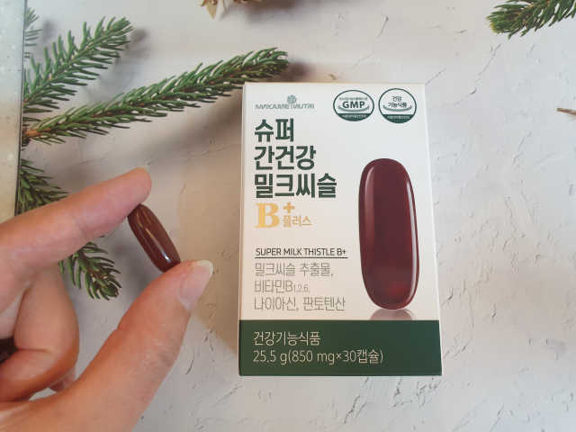 메이준뉴트리 슈퍼 간건강 밀크씨슬 B+ 리뷰 사진