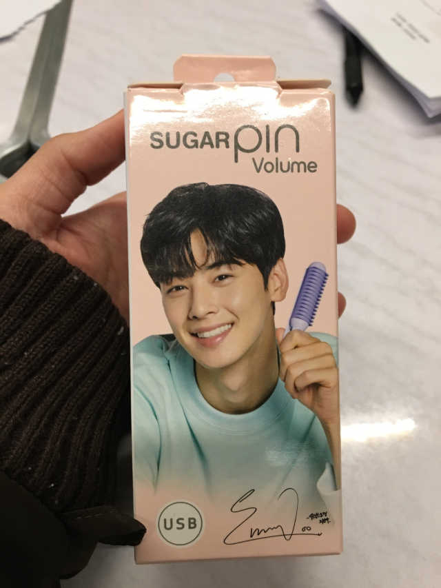 USB 충전식 헤어롤 슈가핀 26mm 리뷰 사진