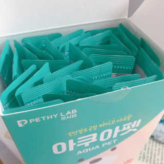 펫시랩 반려견용 액상 프리바이오틱스 아쿠아펫 — 5점을 준 리뷰어가 2020년 12월 올린 사용 사진
