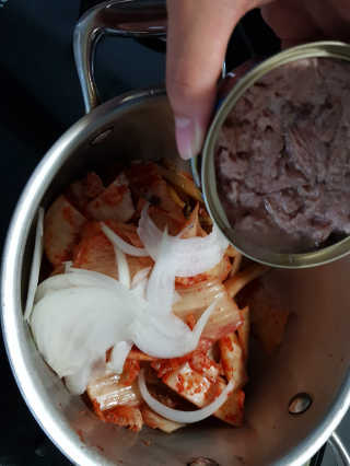 동원참치 펭수참치 — 5점을 준 리뷰어가 2020년 7월 올린 사용 사진
