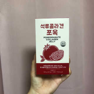 조은약초 석류콜라겐 석류즙 석류쪼옥 젤리 스틱 15포 x 20g — 4점을 준 리뷰어가 2020년 9월 올린 사용 사진