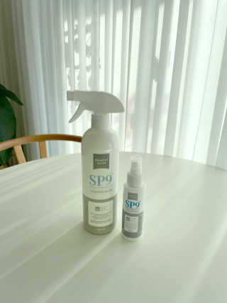 SP9 스프레이형 프리미엄 살균소독제 500ml+100ml — 5점을 준 리뷰어가 2020년 11월 올린 사용 사진