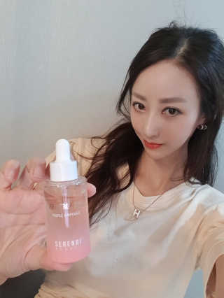 세렌디뷰티 레드 프로폴리스 트리플 앰플 — 3점을 준 리뷰어가 2020년 7월 올린 사용 사진