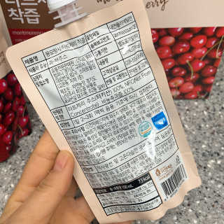 자연에온 몽모랑시 타트체리 착즙 100mL 10개입 2BOX — 4.5점을 준 리뷰어가 2020년 11월 올린 사용 사진