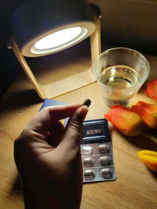 조은약초 꿀잠큐어 제주 감태추출물 감태정 600mg — 4점을 준 리뷰어가 2020년 6월 올린 사용 사진