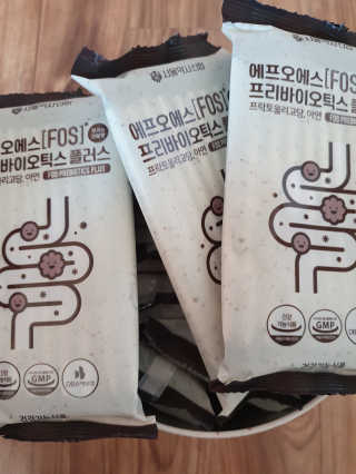 서울약사신협_FOS프리바이오틱스플러스쿠앤크_5gX100포 — 5점을 준 리뷰어가 2020년 4월 올린 사용 사진