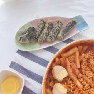 화곡미담 옛날 떡볶이 — 5점을 준 리뷰어가 2020년 4월 올린 사용 사진