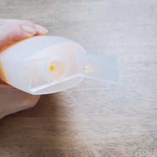 알게마린 해피피치 샤워젤 — 5점을 준 리뷰어가 2020년 7월 올린 사용 사진