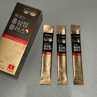 서울약사신협_투데이홍삼정플러스스틱_10g x 30포 — 5점을 준 리뷰어가 2020년 11월 올린 사용 사진
