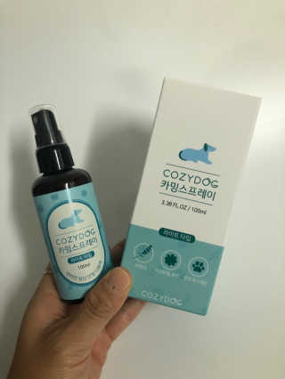 코지독 카밍스프레이 100ml — 5점을 준 리뷰어가 2020년 4월 올린 사용 사진