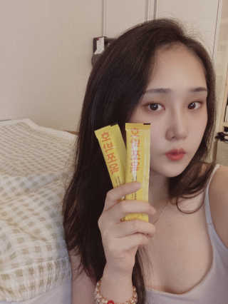 조은약초 국산 늙은 호박즙 호박쪼옥 젤리 20g x 15포 — 4점을 준 리뷰어가 2020년 9월 올린 사용 사진